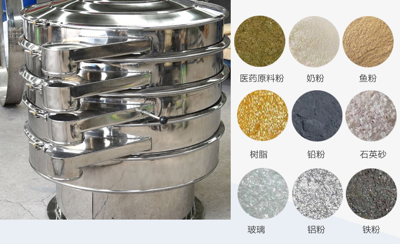 閘門式旋振篩應用行業(yè)